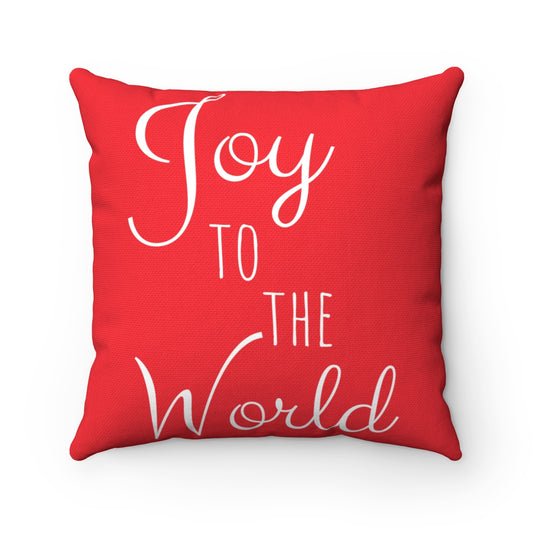 Joy to the World Throw Pillow