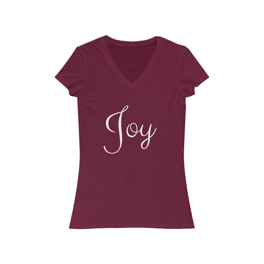 Maroon Joy t-shirt